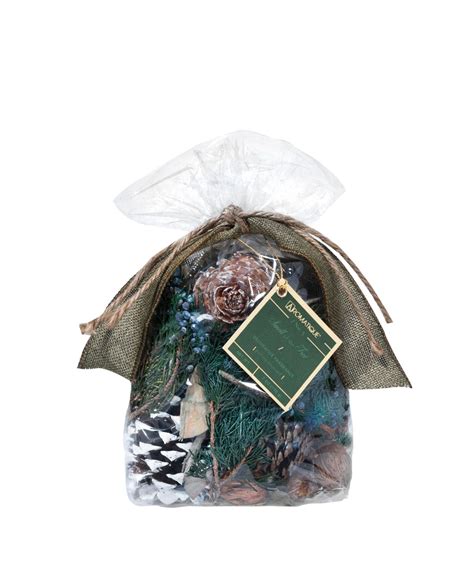 Aromatique Potpourri Fragrance Bag With Ribbon Green 4 X 7