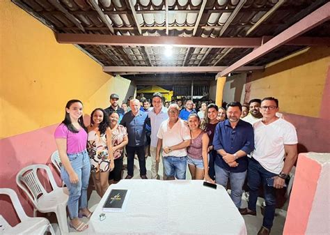 Vice prefeito de Pacatuba visita população dos bairros e distritos do