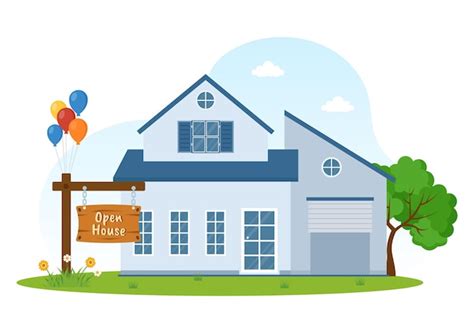 Premium Vector Open House For Inspection Property Welcome To Your New