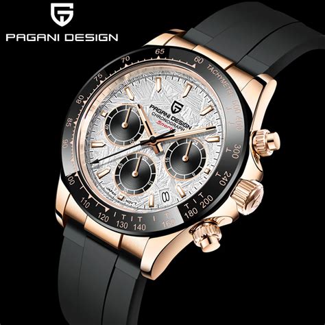 Pagani Design 40mm Cron Grafo Cl Ssico De Luxo Masculino Rel Gios De