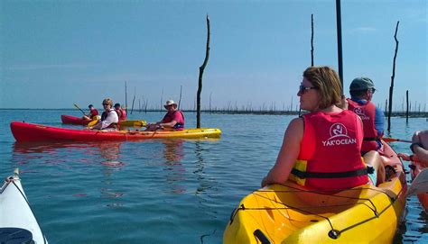 Randonn E Cano Kayak Yak Ocean Sur Le Bassin D Arcachon