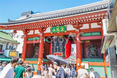 東京都 浅草雷門の風景 No 27245337｜写真素材なら「写真ac」無料（フリー）ダウンロードok