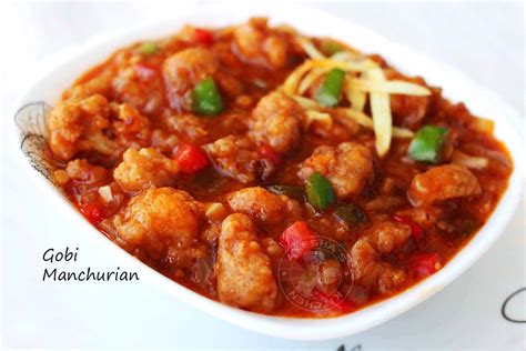 Gobi Manchurian Gravy Recipes With Cauliflower