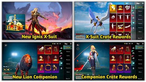 🔴 Bgmi New X Suit Ignis X Suit Complete Leaks New Lion Companion