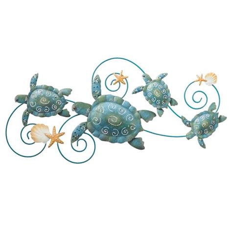 Regal 31 in. Sea Turtle Wall Decor 5073 - The Home Depot