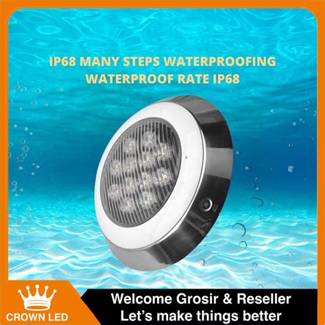 Jual Lampu Kolam Renang Tahan Air LED Lampu Swimming Pool Lampu