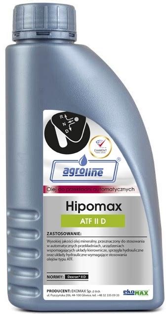 Hipomax Atf Ii D L Ekomax Olejada Pl