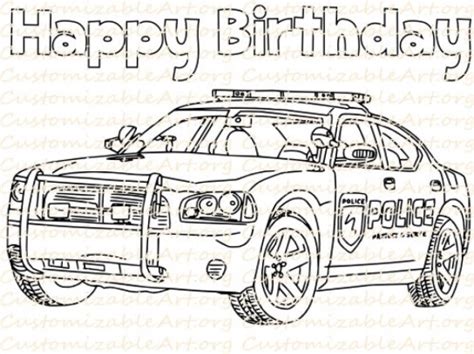 20+ Free Printable Police Car Coloring Pages - EverFreeColoring.com