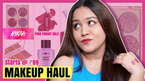 Nykaa Haul Makeup Products Starts From Nykaa Pink Friday Sale