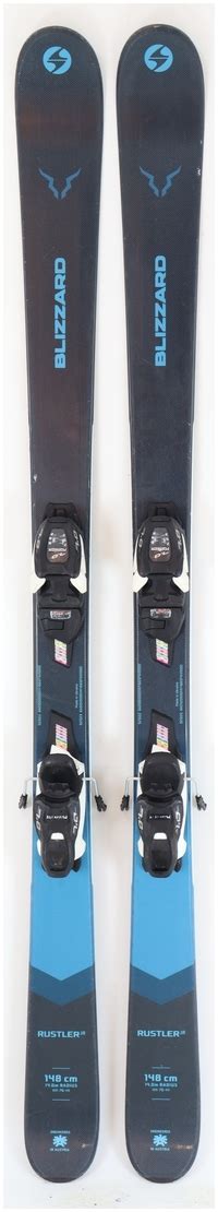 2022 Blizzard Rustler Twin Jr 148cm Used Demo Skis W Bindings Powder7