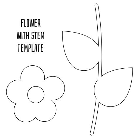 Paper Flower Templates 10 Free Pdf Printables Printablee