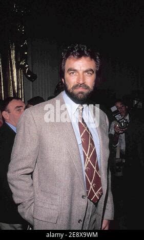 Tom Selleck 1990 Quelle Ralph Dominguez MediaPunch Stockfotografie Alamy