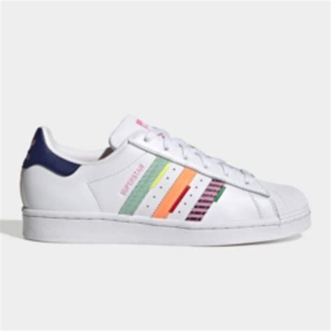 Adidas originals women's superstar white sneakers offer at Sportscene