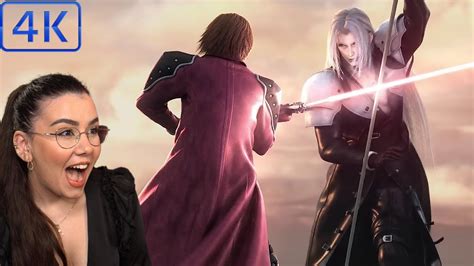 Sephiroth Vs Angeal Vs Genesis Scene Crisis Core Final Fantasy