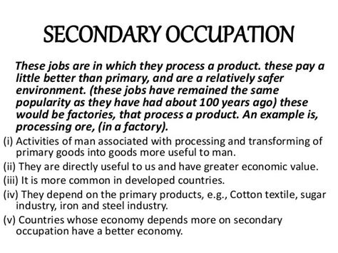 Occupations of india