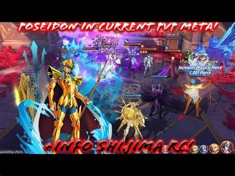 Saint Seiya Awakening KOTZ Poseidon In Current PvP Meta All Round