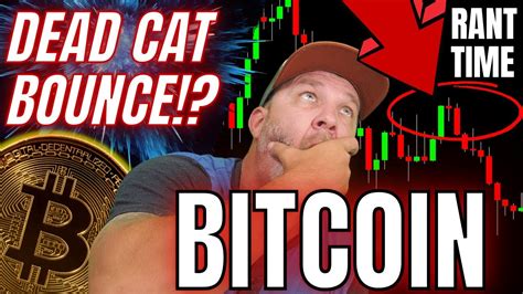 DEAD CAT BOUNCE BITCOIN FRIDAY RANT TIME BITCOIN DUMP COMING Happy