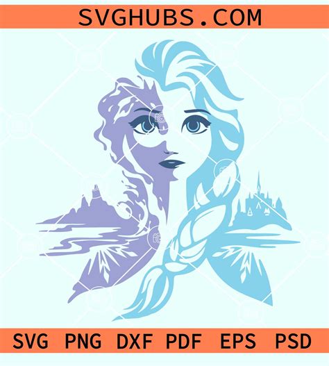 Elsa Frozen Svg Elsa Svg Disney Elsa Svg Elsa Svg Files For Cricut