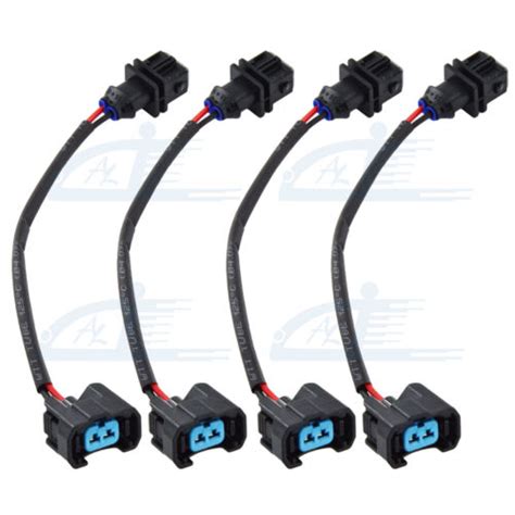 4 Fuel Injector Conversion Jumper Harness Obd1 To Obd2 For Honda Civic Integra Ebay