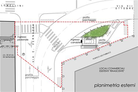 Parcheggio Nuova Realizzazione Largo XII Ottobre Via E Vernazza Genova