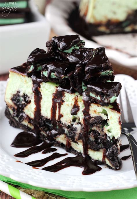 Mint Oreo Cheesecake Recipe Chocolate Mint Lovers Dream Dessert