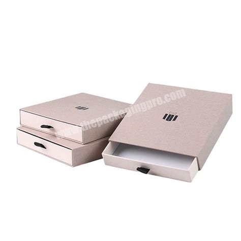 Custom Design Small Size Lady Panty Package Kraft Paper Women Lingerie Packaging Clothes Drawer