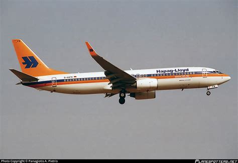 D AHFM Hapag Lloyd Boeing 737 8K5 WL Photo By Panagiotis A Pietris