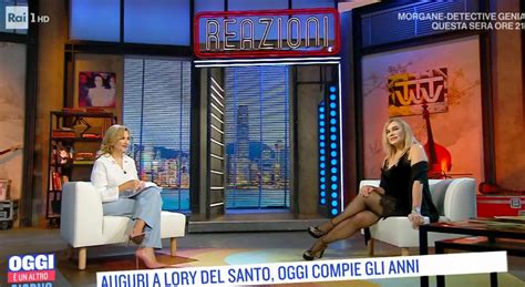 Lory Del Santo A Oggi Un Altro Giorno Nata In Una Stalla Mai Un