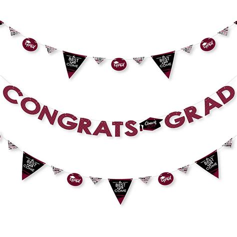 Maroon Grad Best Is Yet To Come 2019 Maroon Graduation Party Letter