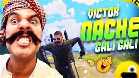 Victor Nache Gali Gali Funny Commentry Video Bgmi Pubg Funny