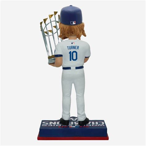 Justin Turner Los Angeles Dodgers 2020 World Series Champions Bobblehe FOCO