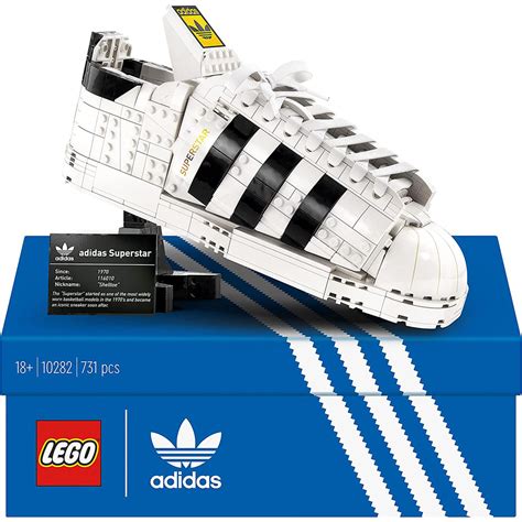 Lego 10282 Adidas Originals Superstar Building Kit Wilko