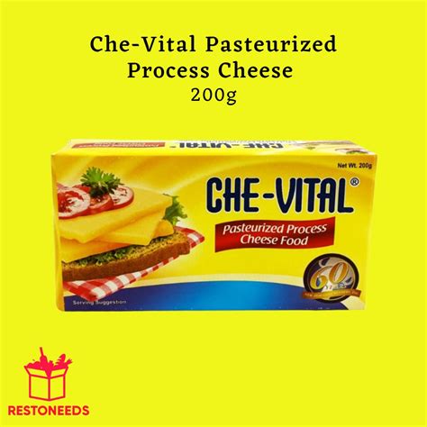 Che -Vital Pasteurized Processed Cheese Food for Keto / Low Carb 200g | Lazada PH