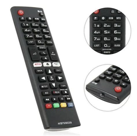 Universal Remote Akb For Lg Tv Uj Uj Uj