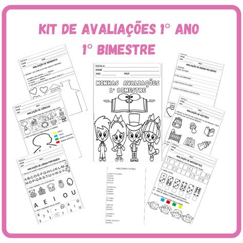 Kit Avalia Es Ano Bimestre Prof Amanda Ramalho