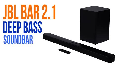 Jbl Bar Deep Bass Review Youtube