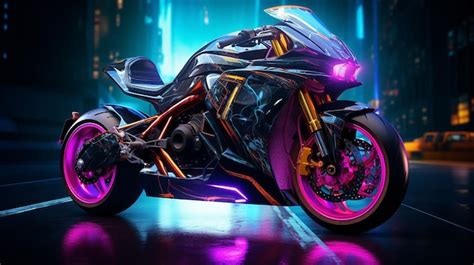 Premium AI Image | Future Bike Concept Art