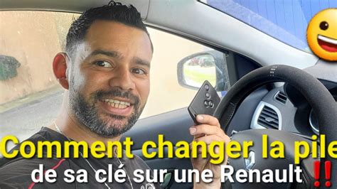 Comment Changer La Pile De Sa Cl Carte Sur Une Renault Simple Et