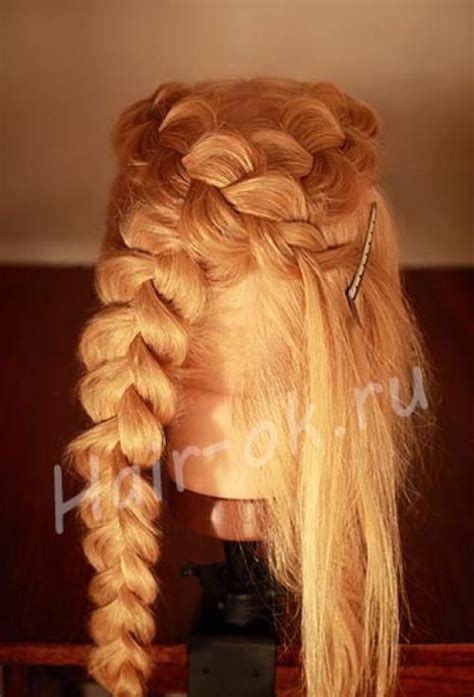 Как сделать косы в виде восьмерки. | Trensas, Trenzas, Peinados