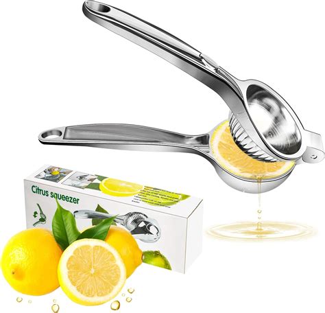 Presse citron manuel en acier inoxydable presse agrumes à lime avec