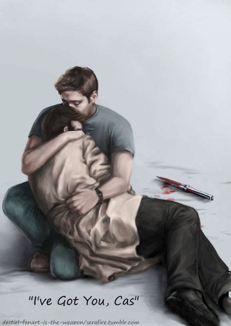 Destiel Fanart Is The Weapon ““ive Got You Cas” Im Finally Done This Is The Finished