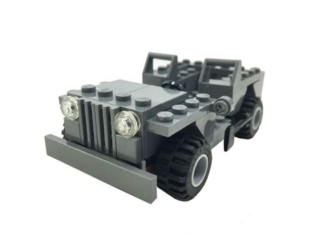 Brickmania Us Army Jeep 100 Lego®