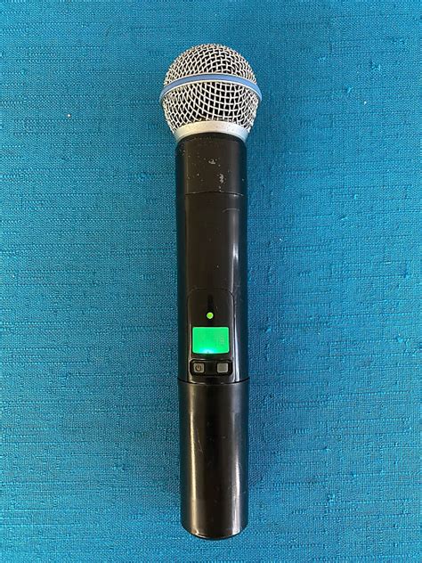 Shure Slx2 Beta58a Dynamic Wireless Microphone Transmitter Reverb