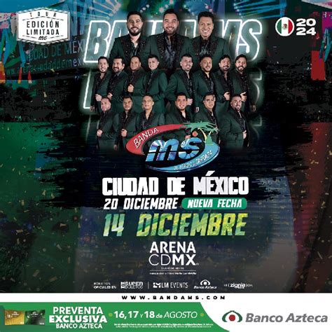 Banda Ms De Sergio Liz Rraga Abre Nueva Fecha En La Arena Cdmx El