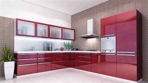 Stainless Steel Modular Kitchen High Gloss Mat Finish Modern Design