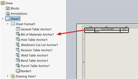 Solidworks Bill Of Materials Description Printable Templates Free