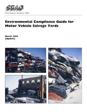 Fillable Online Epa Ohio Environmental Compliance Guide For Motor