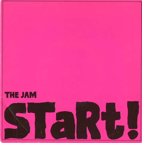 The Jam Start Vinyl Album Cover Art Album Covers