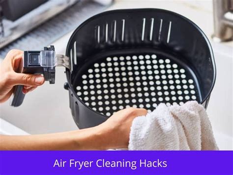 How To Clean Baked On Grease From Air Fryer Basket