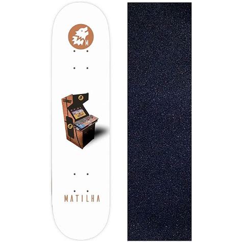 Shape Matilha Skate Profissional Retro Fliperama Virtual Skate